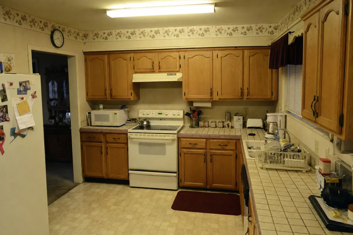 Whitestone Modern Kitchen Transformation before